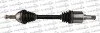 <strong>FORD Полуось лів L=630mm 25/26 зуб Transit Connect 02- TRAKMOTIVE 30-0401 (фото 1)</strong>