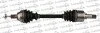 <strong>FORD піввісь лів L=580mm 36/26 зуб Focus -12, VOLVO C30 2.0 06-12, V50 (545) 2.0 06-12 TRAKMOTIVE 30-0404 (фото 1)</strong>