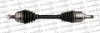 <strong>DB Полуось левая с ABS L=561,5mm 24/22 зуб A-Class W168 -04 TRAKMOTIVE 30-0460 (фото 1)</strong>