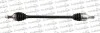 <strong>NISSAN Полуось прав. L=890,5mm 23/26 зуб. MICRA III (K12) 160 SR 05-10 TRAKMOTIVE 30-0474 (фото 1)</strong>