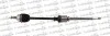 <strong>RENAULT Полуось прав с ABS L=1128mm 28/39 зуб. Master 00- TRAKMOTIVE 30-0500 (фото 1)</strong>