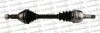 <strong>OPEL Полуось лів. L=605mm 30/27 зуб. SIGNUM (Z03) 1.9 CDTI 04-08, VECTRA C (Z02) 1.9 CDTI 05-08 TRAKMOTIVE 30-0511 (фото 1)</strong>