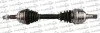 <strong>OPEL Полуось лів. L=587mm L2=627mm 33/34 зуб. ASTRA F (T92) 2.0 i 92-98, VECTRA A (J89) 1.8 S 89-90 TRAKMOTIVE 30-0521 (фото 1)</strong>