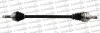 <strong>OPEL Полуось прав. с ABS 29 зуб., L=934mm L2=974mm 33/34 зуб. ASTRA F (T92) 1.8 i 92-98, VECTRA A (J89) 1.7 D 92-95 TRAKMOTIVE 30-0522 (фото 1)</strong>