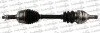 <strong>OPEL Полуось лів. ABS 29 зуб., L=597mm L2=630mm 22/33 зуб. VECTRA B (J96) 1.6 i (F19) 95-02, VECTRA B (J96) 1.6 i 96-00 TRAKMOTIVE 30-0532 (фото 1)</strong>