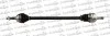 <strong>OPEL Полуось прав. L=962,5mm L2=1002,5mm 33/34 зуб. ASTRA G (T98) 2.0 DI 98-05, ZAFIRA A (T98) 2.0 DTI 16V 00-05 TRAKMOTIVE 30-0541 (фото 1)</strong>