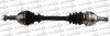<strong>OPEL Полуось лів. L=590mm L2=623mm 33/22 зуб. ASTRA H (A04) 1.6 06-14, ZAFIRA / ZAFIRA FAMILY B (A05) 1.6 05-12 TRAKMOTIVE 30-0546 (фото 1)</strong>