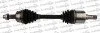 <strong>OPEL піввісь лів. L=615mm 22/22 зуб. CORSA D 1.0 09-14, CORSA D (S07) 1.4 LPG 09-14, CORSA E 1.2 15- TRAKMOTIVE 30-0561 (фото 1)</strong>