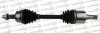 <strong>OPEL Полуось прав. L=625mm 33/27 зуб.Astra G 2,2DTI, Zafira A TRAKMOTIVE 30-0564 (фото 1)</strong>