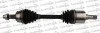 <strong>OPEL Полуось правая L=563mm 33/34 зуб. ASTRA H (A04) 1.7 CDTi 07-14, ZAFIRA B (A05) 1.7 CDTI VAN 08-15 TRAKMOTIVE 30-0567 (фото 1)</strong>