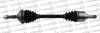 <strong>PEUGEOT Полуось лів.с ABS L=596mm L2=636mm 21/24 зуб. 206 (2A/C) 1.9 D 98-01 TRAKMOTIVE 30-0591 (фото 1)</strong>