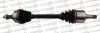 <strong>PEUGEOT піввісь лів. L=631mm 27/37 зуб. 807 2.0 HDi 06-, CITROEN C8 2.0 HDi 06- TRAKMOTIVE 30-0664 (фото 1)</strong>
