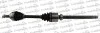 <strong>CITROEN Полуось прав L=941,5mm 28/37 зуб. C5 III, C6 2.0D/2.7D/3.0 09.05- TRAKMOTIVE 30-0672 (фото 1)</strong>