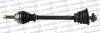 <strong>RENAULT піввісь лів. з ABS L=629mm 21 зуб.Clio II,Kangoo 1.2/1.9dTi TRAKMOTIVE 30-0810 (фото 1)</strong>