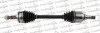 <strong>TOYOTA піввісь лів. L=661mm 26/23 зуб. AURIS 1.4 -12 TRAKMOTIVE 30-0965 (фото 1)</strong>