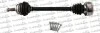 <strong>VW Полуось лів. L=585mm 22 зуб. GOLF III Variant (1H5) 1.4 93-99, VENTO (1H2) 1.6 92-98 TRAKMOTIVE 30-1013 (фото 1)</strong>