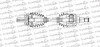 <strong>FORD піввісь ліва L=601, 36/23 зуб. C-MAX 1.8 07-10, FOCUS C-MAX 1.8 05-07, FOCUS II 1.8 06-12, VOLVO S40 II 1.6 05-12 TRAKMOTIVE 30-1105 (фото 1)</strong>