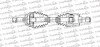 <strong>LAND ROVER Полуось прав. L=590mm 28/25 зуб FREELANDER I (L314) 2.0 Td4 4x4 01-06 TRAKMOTIVE 30-1115 (фото 1)</strong>