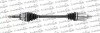 <strong>HONDA Напіввісь CIVIC VI Hatchback (EJ, EK) 1.5 i (EK3) 95-01 TRAKMOTIVE 30-1251 (фото 1)</strong>