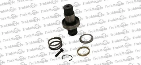 VW Приводной вал L=114,5mm, 26/30 зуб. MULTIVAN V (7HM, 7HN, 7HF, 7EF, 7EM, 7EN) 2.0 03-15 для TRAKMOTIVE 35-0002 фото товару