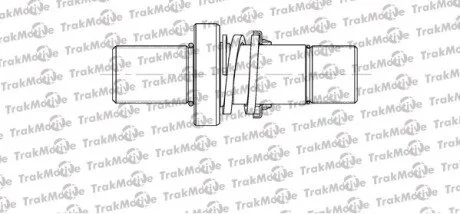 VW Приводной вал L=144mm, 26/42 зуб. MULTIVAN V 1.9 TDI 06-09, Т5 2.0 TDI 10-15 для TRAKMOTIVE 35-0007 фото товару