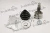 <strong>FIAT ШРКШ зовнішній к-кт 22/25 зуб. 500L 0.9 12-, LANCIA YPSILON 0.9 11-, OPEL ADAM (M13) 1.0 14-18, COMBO (X12) 1.4 12-, CORSA E (X15) 1.3 CDTI 14- TRAKMOTIVE 40-0113 (фото 1)</strong>