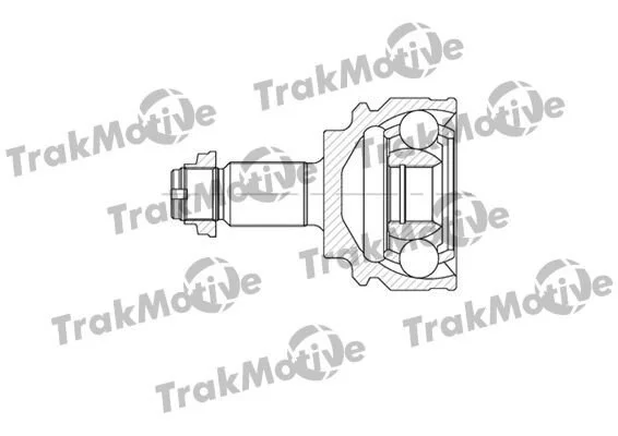 <strong>BMW ШРКШ зовнішній к-кт 30/27 зуб.X5 E53 TRAKMOTIVE 40-0557 (фото 1)</strong>