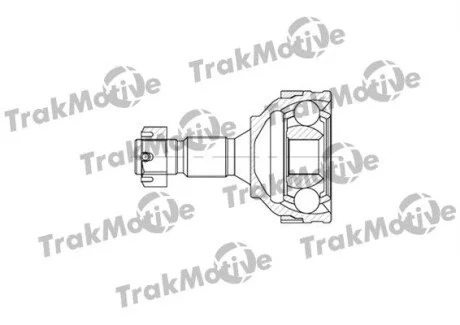 CITROEN ШРКШ зовнішній 25/34 зуб. к-кт Berlingo 1.8,1.9D ABS 29-зуб. для TRAKMOTIVE 40-0560 фото товару