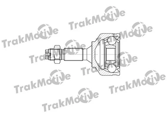 <strong>CITROEN ШРКШ зовнішній к-т 22/21 зуб. C2 1.6 03-10, C3 I 1.4 16V 03-, C3 Pluriel 1.4 HDi 04-, PEUGEOT 1007 1.4 05-, 207 1.4 06-13, 208 I 1.6 12- TRAKMOTIVE 40-0564 (фото 1)</strong>