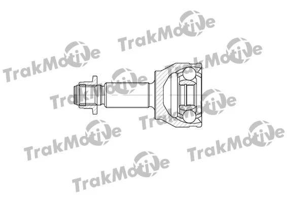 <strong>FORD ШРКШ зовнішній к-кт 25/20 зуб. Fiesta,Fusion 1.4TDCi 01- TRAKMOTIVE 40-0580 (фото 1)</strong>