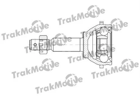 FORD ШРУС наружный к-кт с ABS 28/26 зуб.Transit 2.0D/2.4TDCI 00- для TRAKMOTIVE 40-0582 фото товару