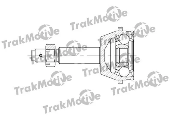 <strong>FORD ШРКШ зовнішній к-кт 28/28 зуб. з ABS 48 зуб. TRANSIT 2.2 TDCi 06-14 TRAKMOTIVE 40-0583 (фото 1)</strong>