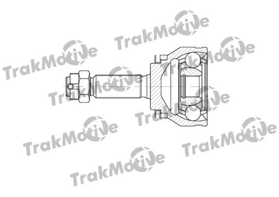 <strong>HYUNDAI ШРКШ зовнішній к-кт 25/25 зуб (з ABS Matrix 1.5CRDI 04- TRAKMOTIVE 40-0585 (фото 1)</strong>