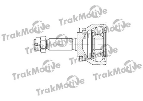 HYUNDAI ШРКШ зовнішній к-кт 25/25 зуб (з ABS Matrix 1.5CRDI 04- для TRAKMOTIVE 40-0585 фото товару