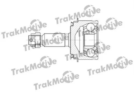 MITSUBISHI ШРКШ зовнішній з ABS к-кт 30/33 зуб. PAJERO III 3.5 00-07 для TRAKMOTIVE 40-0592 фото товару