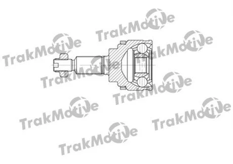 SUZUKI ШРУс наружный с ABS 25/29 зуб. к-кт Swift 05- для TRAKMOTIVE 40-0605 фото товару
