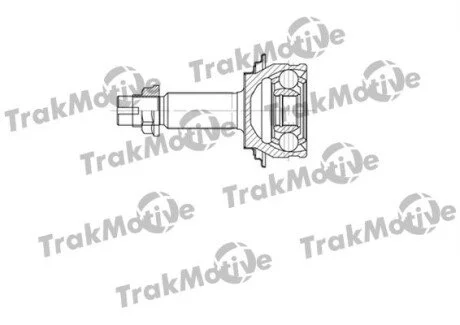 TOYOTA ШРКШ зовнішній к-кт Yaris 1,0-1,3 05- для Toyota TRAKMOTIVE 40-0610 фото товару