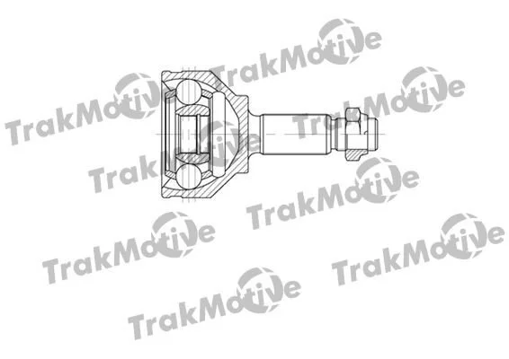 <strong>FORD ШРКШ зовнішній к-кт 25/24 зуб. Focus 1.8TDCi 01- TRAKMOTIVE 40-0618 (фото 1)</strong>