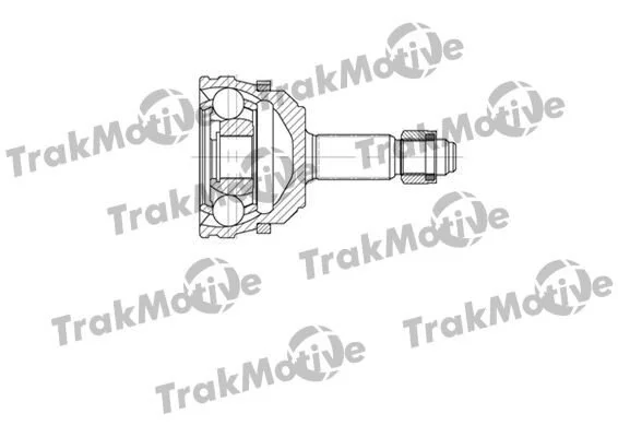 <strong>RENAULT ШРКШ зовнішній к-кт з ABS 23/25 зуб. Laguna I,Megane I,Scenic I 1.8/2.2d TRAKMOTIVE 40-0624 (фото 1)</strong>