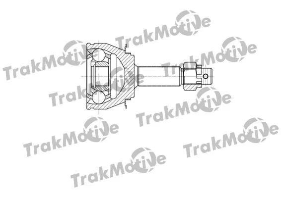 <strong>DAEWOO ШРКШ зовнішній к-кт 22/30 зуб. Tico 95-00 TRAKMOTIVE 40-0639 (фото 1)</strong>
