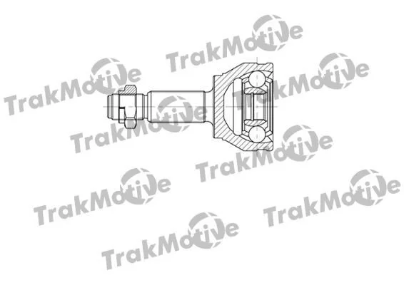 <strong>FORD ШРКШ зовнішній к-кт 25/21 зуб.Fiesta,Fusion 1.4/1.6 16V 01- TRAKMOTIVE 40-0641 (фото 1)</strong>