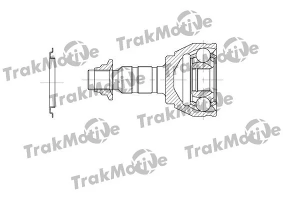 <strong>CHEVROLET ШРКШ зовнішній к-кт 34/30 зуб. CRUZE (J300) 1.7 D 12-, ORLANDO (J309) 2.0 D 11-15 TRAKMOTIVE 40-0671 (фото 1)</strong>
