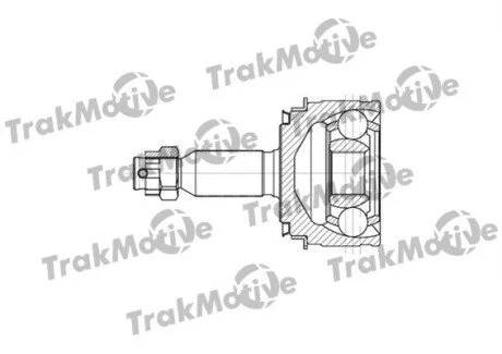 MITSUBISHI ШРУС внешний с ABS к-кт 30/36 зуб. Pajero III для TRAKMOTIVE 40-0690 фото товару