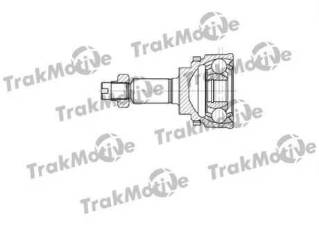 SUZUKI ШРКШ наруж. з ABS к-кт 25/29 зуб. SWIFT III 05- для TRAKMOTIVE 40-0702 фото товару