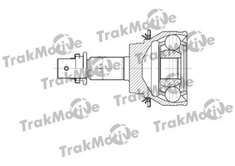 TOYOTA ШРКШ зовнішній 30/30 зуб. Land Cruiser 3,0D 02- для TRAKMOTIVE 40-0703 фото товара