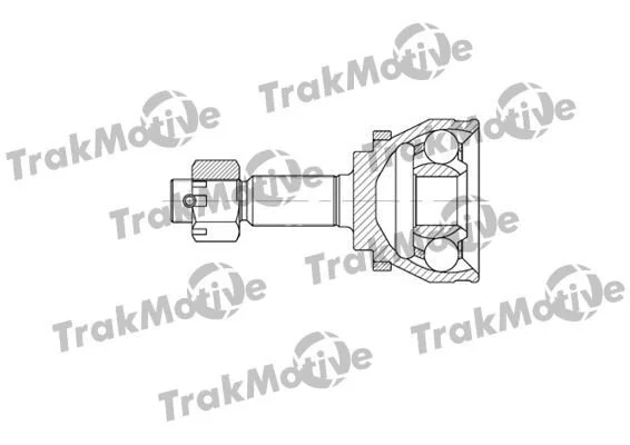 <strong>NISSAN ШРКШ зовнішній з ABS к-кт 27/35 зуб. ALMERA II 2.2 Di 00-03, ALMERA II Hatchback (N16) 2.2 Di 00-03 TRAKMOTIVE 40-0719 (фото 1)</strong>