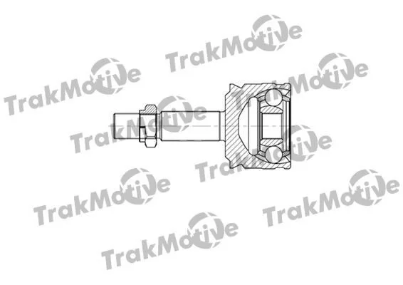 <strong>SMART ШРКШ зовнішній к-кт 21/25 зуб. FORFOUR (454) 1.1 04-06 TRAKMOTIVE 40-0725 (фото 1)</strong>