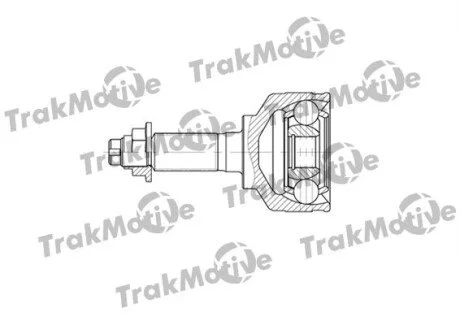 KIA Шрус внешний Sorento 2,5CRDi 06- (28 і 25 зуб.) для TRAKMOTIVE 40-0733 фото товару