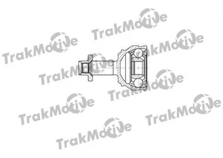 VW ШРКШ зовнішній к-кт 20/26 зуб.Audi A2,Lupo 1.2TDI 99- для TRAKMOTIVE 40-0736 фото товара