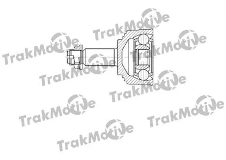 HONDA ШРКШ наружн.к-кт 26/30 зуб. CIVIC VI Hatchback (EJ, EK) 1.6 VTi (EK4) 95-01 для TRAKMOTIVE 40-0746 фото товару